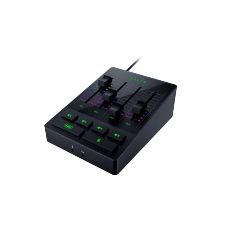 Razer Audio Mixer for Broadcasting and Streaming, Black Razer | Audio Mixer for Broadcasting and Streaming | Wired | N/A | Black